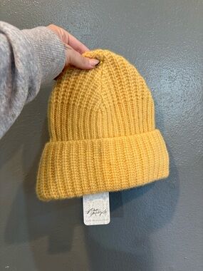 Free People NWT Cashmere/Silk Hat